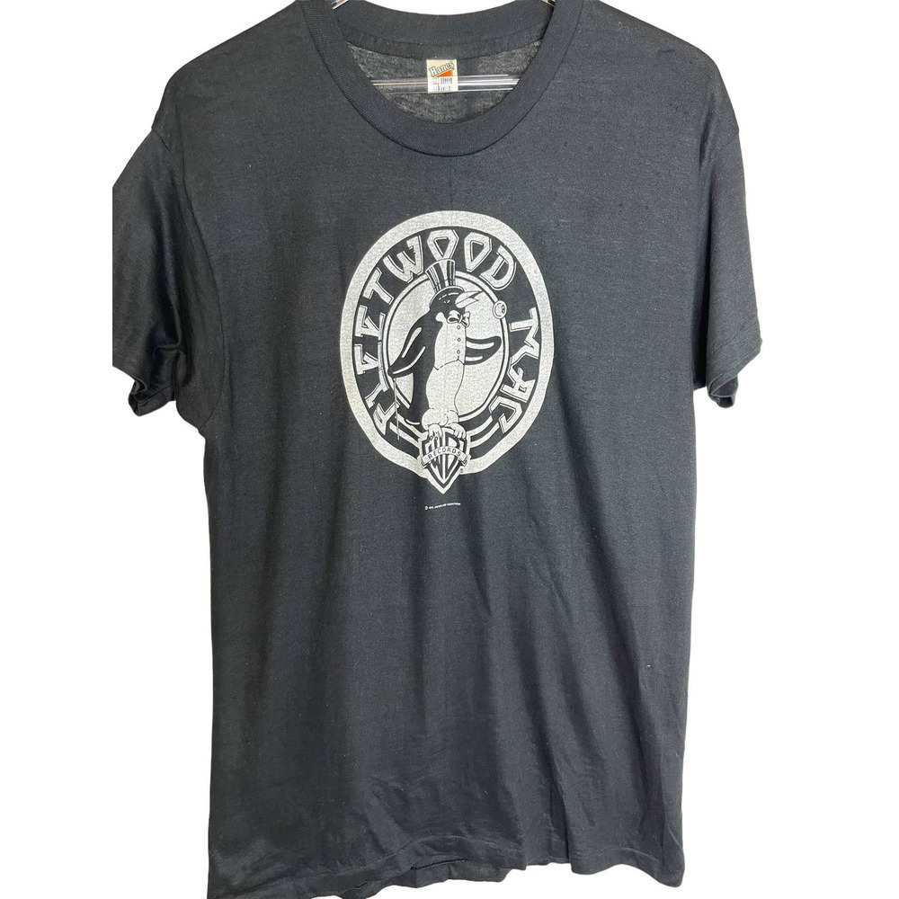 Vintage Fleetwood Mac Band 1970's Concert Tshirt Unisex Host Pick